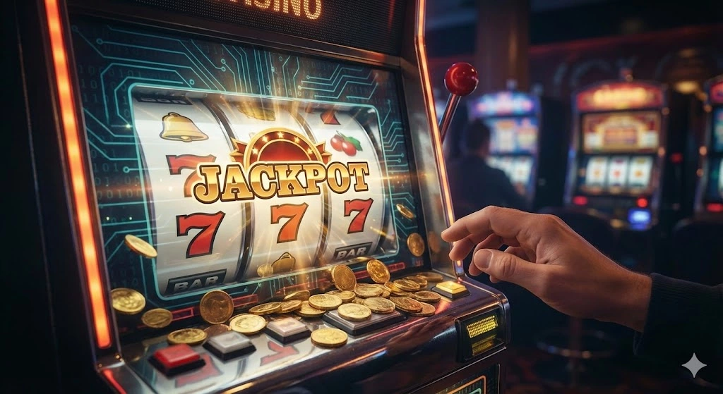 Bí mật thuật toán máy Slot: Săn hũ Jackpot cùng kubet 77